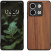 KW Xiaomi Redmi Note 13 5G Θήκη από Φυσικό Ξύλο - Brown