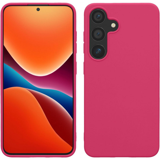KW Samsung Galaxy S24 Θήκη Σιλικόνης TPU - Neon Pink
