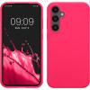 KW Samsung Galaxy S23 FE Θήκη Σιλικόνης Rubberized TPU - Neon Pink