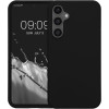 KW Samsung Galaxy S23 FE Θήκη Σιλικόνης Rubberized TPU - Black