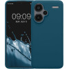 KW Xiaomi Redmi Note 13 Pro+ 5G Θήκη Σιλικόνης Rubberized TPU - Petrol Matte