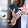 KW Xiaomi Redmi Note 13 Pro+ 5G Θήκη Σιλικόνης Rubberized TPU - Petrol Matte