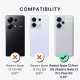 KW Xiaomi Redmi Note 13 Pro+ 5G Θήκη Σιλικόνης Rubberized TPU - Black