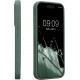 Kalibri iPhone 15 Pro Θήκη Σιλικόνης TPU με Ανακυκλώσιμο και Βιοδιασπώμενο Υλικό - Fir Green