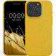 Kalibri iPhone 15 Pro Θήκη Σιλικόνης TPU με Ανακυκλώσιμο και Βιοδιασπώμενο Υλικό - Yellow