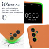 KW Samsung Galaxy A14 5G Θήκη Σιλικόνης Rubberized TPU - Warm Apricot