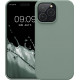 KW iPhone 14 Pro Max Θήκη Σιλικόνης Rubberized TPU - Rainwashed Green