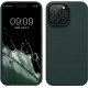 KW iPhone 14 Pro Max Θήκη Σιλικόνης Rubberized TPU - Moss Green