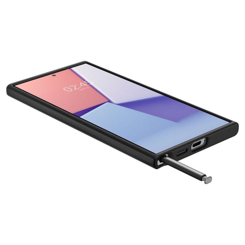 Spigen Samsung Galaxy S24 Ultra Enzo Aramid Mag Σκληρή Θήκη Aramid Fiber με MagSafe - Matte Black Spigen Samsung Galaxy S24 Ultra Enzo Aramid Mag Σκληρή Θήκη Aramid Fiber με MagSafe - Matte Black