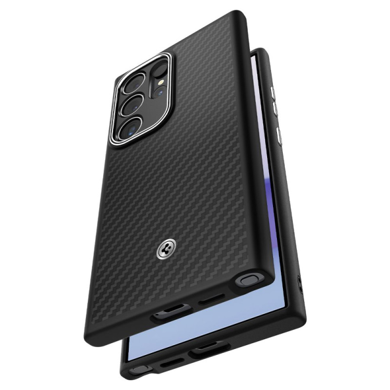 Spigen Samsung Galaxy S24 Ultra Enzo Aramid Mag Σκληρή Θήκη Aramid Fiber με MagSafe - Matte Black Spigen Samsung Galaxy S24 Ultra Enzo Aramid Mag Σκληρή Θήκη Aramid Fiber με MagSafe - Matte Black