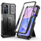 Tech-Protect Samsung Galaxy A15 4G / A15 5G Kevlar Cam+ Θήκη 360 Full Body με Προστασία για την Οθόνη και την Κάμερα και Stand - Black