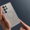 Tech-Protect Samsung Galaxy S24 Ultra MagMat Σκληρή Θήκη με Πλαίσιο Σιλικόνης και MagSafe - Matte Titanium Tech-Protect Samsung Galaxy S24 Ultra MagMat Σκληρή Θήκη με Πλαίσιο Σιλικόνης και MagSafe - Matte Titanium
