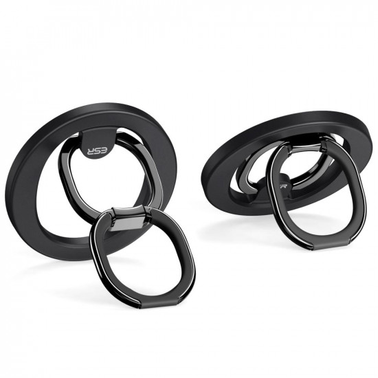 ESR HaloLock MagSafe Ring Holder - Δαχτυλίδι Συγκράτησης Κινητού - Βάση Στήριξης - Black