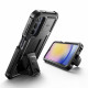 Tech-Protect Samsung Galaxy A25 5G Kevlar Pro Θήκη 360 Full Body με Προστασία Οθόνης και Stand - Black