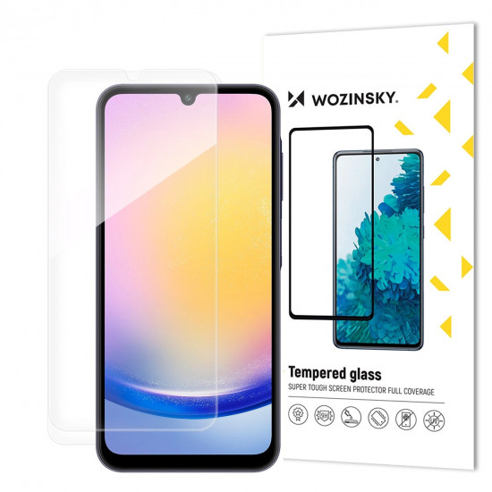 Wozinsky Samsung Galaxy A25 5G 0.33mm 2.5D 9H Anti Fingerprint Tempered Glass Αντιχαρακτικό Γυαλί Οθόνης - Clear