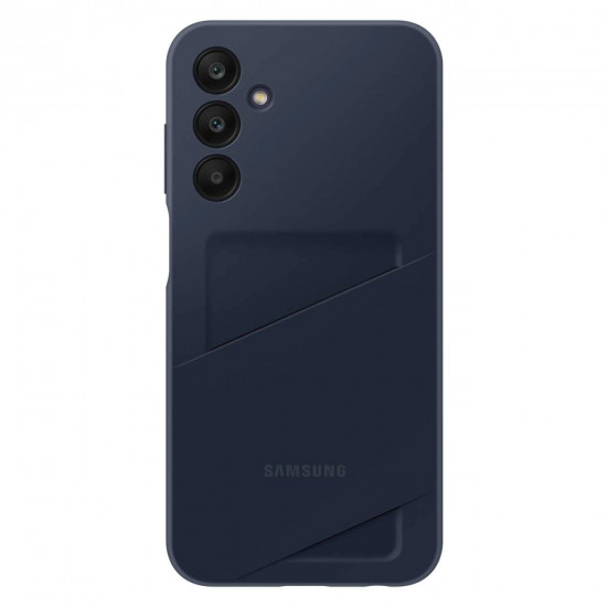 Samsung Card Slot Cover Samsung Galaxy A15 4G / A15 5G Θήκη Σιλικόνης με Υποδοχή για Κάρτα - Blue Black - EF-OA156TBEGWW