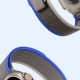Dux Ducis Λουράκι Apple Watch 2 / 3 / 4 / 5 / 6 / 7 / 8 / 9 / SE - 38 / 40 / 41 mm YJ Version Sport Velcro Λουράκι από Νάυλον - Blue / Grey