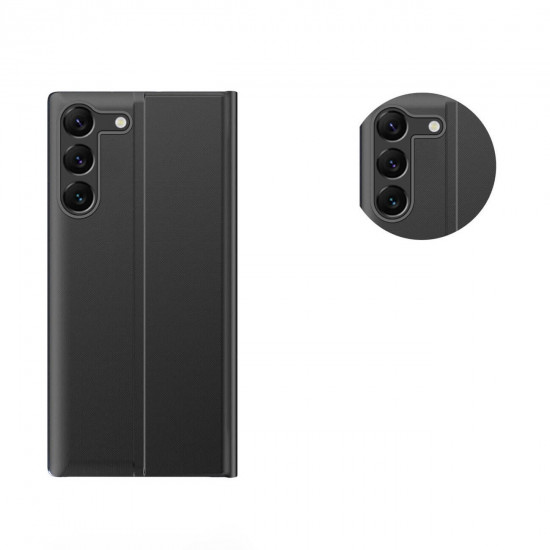 OEM Samsung Galaxy S24+ New Sleep Case Θήκη Βιβλίο - Black