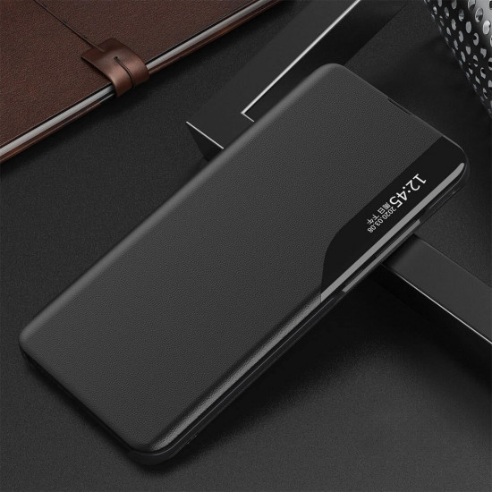 OEM Samsung Galaxy S24+ Eco Leather View Θήκη Βιβλίο - Black