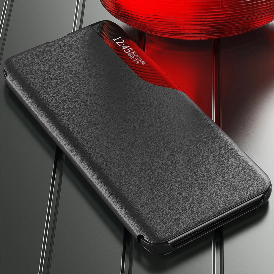 OEM Samsung Galaxy S24 Eco Leather View Θήκη Βιβλίο - Black