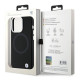 BMW iPhone 15 Pro Max Signature Liquid Silicone MagSafe Σκληρή Θήκη με Πλαίσιο Σιλικόνης και MagSafe - Black