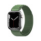 OEM Λουράκι Apple Watch 2 / 3 / 4 / 5 / 6 / 7 / 8 / 9 / SE / ULTRA / ULTRA 2 - 42 / 44 / 45 / 49 mm Alpine Λουράκι από Νάυλον - Green