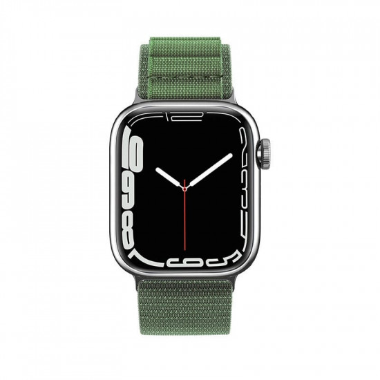 OEM Λουράκι Apple Watch 2 / 3 / 4 / 5 / 6 / 7 / 8 / 9 / SE - 38 / 40 / 41 mm Alpine Λουράκι από Νάυλον - Green