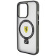 Ferrari iPhone 15 Pro Max Ring Stand 2023 Collection MagSafe Σκληρή Θήκη με Πλαίσιο Σιλικόνης και Stand / MagSafe - Ημιδιάφανη / Black - FER000607-0