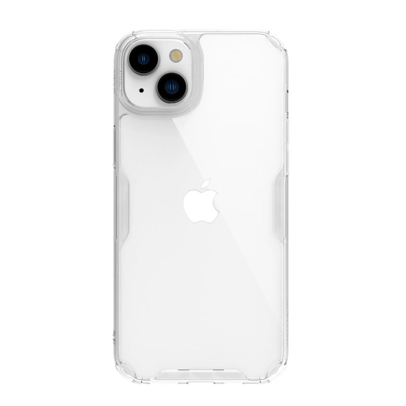 Nillkin iPhone 15 Pro Max Nature Pro - Σκληρή Θήκη με Πλαίσιο Σιλικόνης - Διάφανη