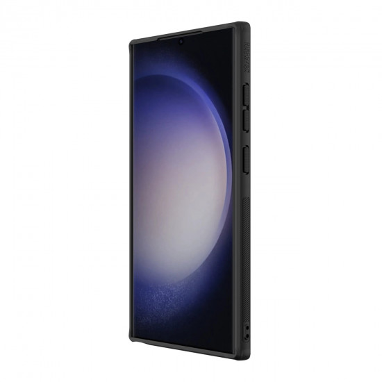 Nillkin Samsung Galaxy S24 Ultra Super Frosted Shield Pro Σκληρή Θήκη με Πλαίσιο Σιλικόνης - Black
