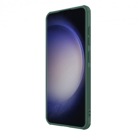 Nillkin Samsung Galaxy S24+ Super Frosted Shield Pro Σκληρή Θήκη με Πλαίσιο Σιλικόνης - Green
