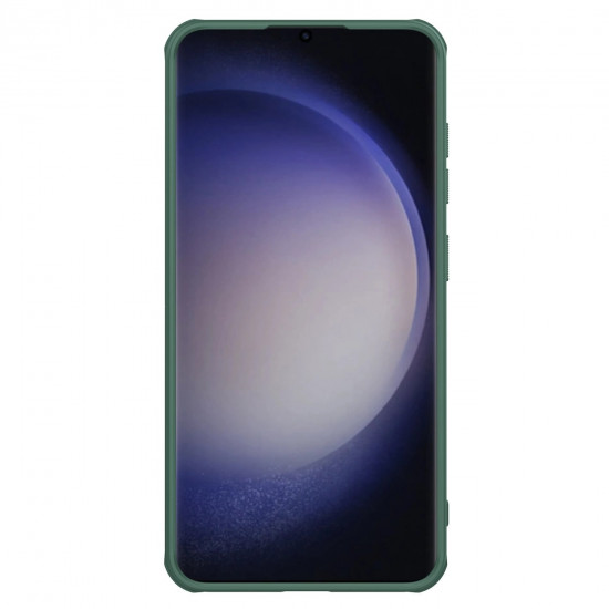 Nillkin Samsung Galaxy S24 Super Frosted Shield Pro Σκληρή Θήκη με Πλαίσιο Σιλικόνης - Green