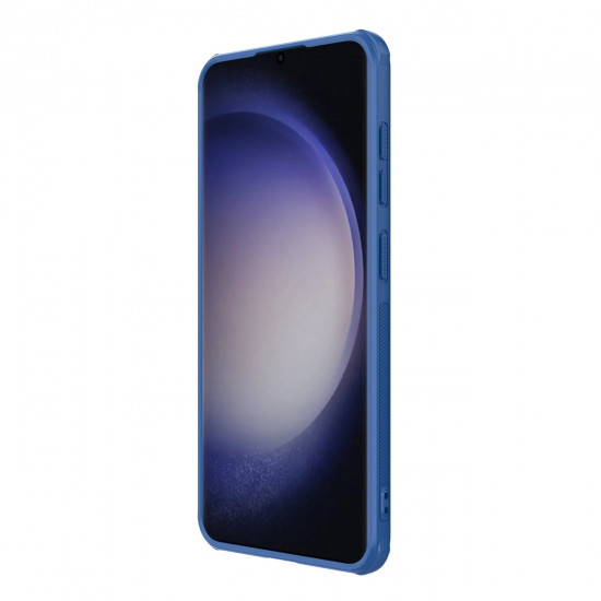 Nillkin Samsung Galaxy S24 Super Frosted Shield Pro Σκληρή Θήκη με Πλαίσιο Σιλικόνης - Blue