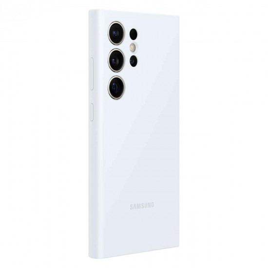 Samsung Silicone Cover Samsung Galaxy S24 Ultra Θήκη Σιλικόνης - White - EF-PS928TWEGWW
