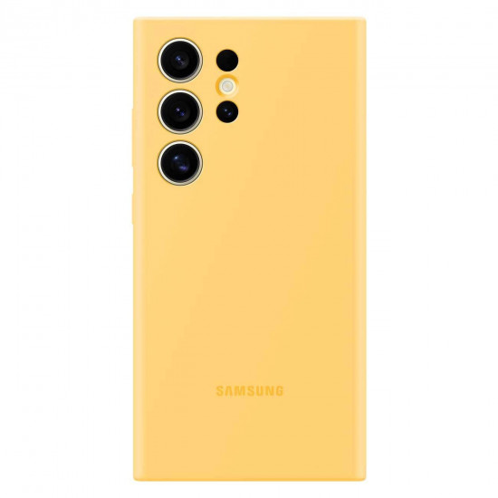 Samsung Silicone Cover Samsung Galaxy S24 Ultra Θήκη Σιλικόνης - Yellow - EF-PS928TYEGWW