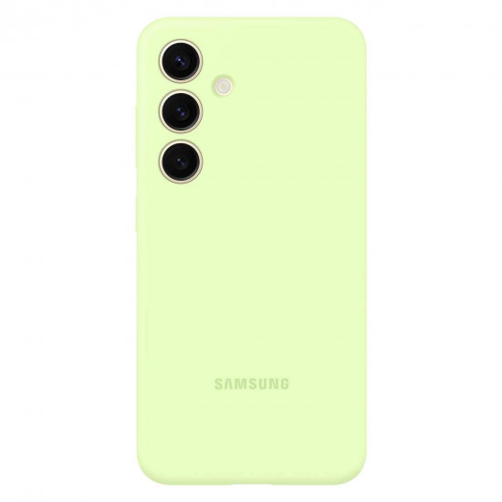 Samsung Silicone Cover Samsung Galaxy S24+ Θήκη Σιλικόνης - Lime Green - EF-PS926TGEGWW