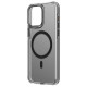 Uniq iPhone 15 Pro Max Calio Magclick Σκληρή Θήκη με Πλαίσιο Σιλικόνης και MagSafe - Smoked Grey