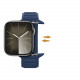 Dux Ducis Λουράκι Apple Watch 2 / 3 / 4 / 5 / 6 / 7 / 8 / 9 / SE / ULTRA / ULTRA 2 - 42 / 44 / 45 / 49 mm Strap BL Μαγνητικό Υφασμάτινο - Blue