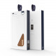 Dux Ducis Samsung Galaxy S24 Ultra Hivo Θήκη Πορτοφόλι Stand από Γνήσιο Δέρμα - Brown