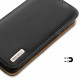 Dux Ducis Samsung Galaxy S24 Hivo Θήκη Πορτοφόλι Stand από Γνήσιο Δέρμα - Black