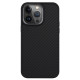 Uniq iPhone 15 Pro Keva MagClick Σκληρή Θήκη με Πλαίσιο Σιλικόνης και MagSafe - Black / Carbon Black