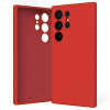 Mercury Samsung Galaxy S24 Ultra Silicone Θήκη Σιλικόνης - Red