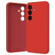 Mercury Samsung Galaxy S24 Silicone Θήκη Σιλικόνης - Red