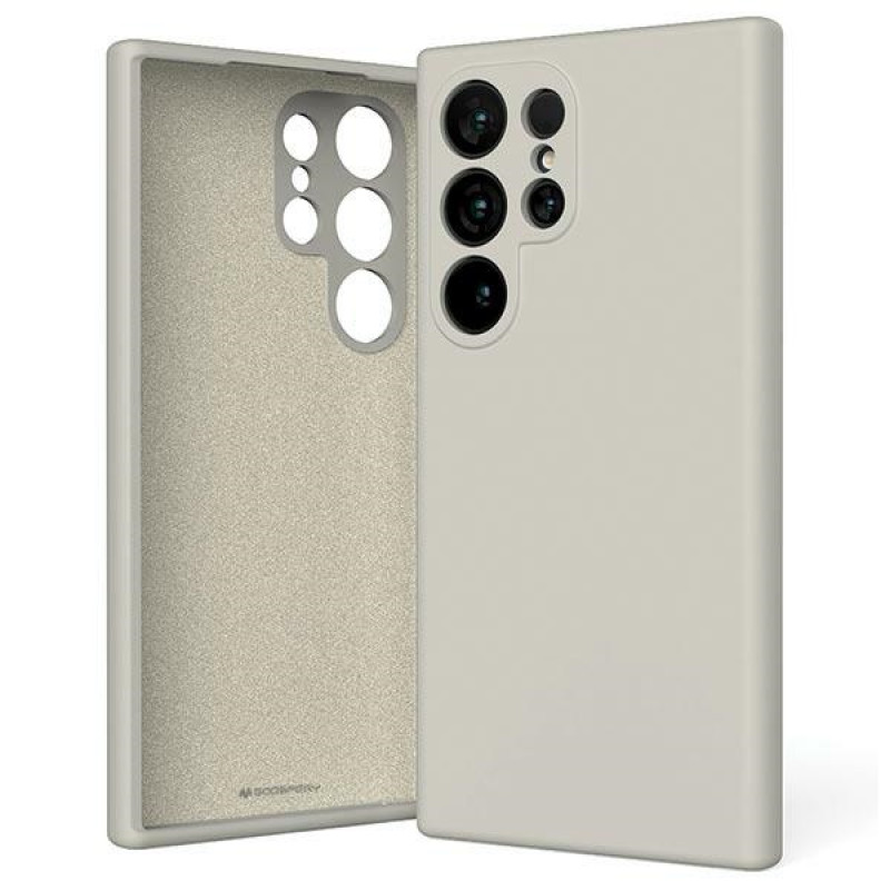 Mercury Samsung Galaxy S24 Ultra Silicone Θήκη Σιλικόνης - Stone
