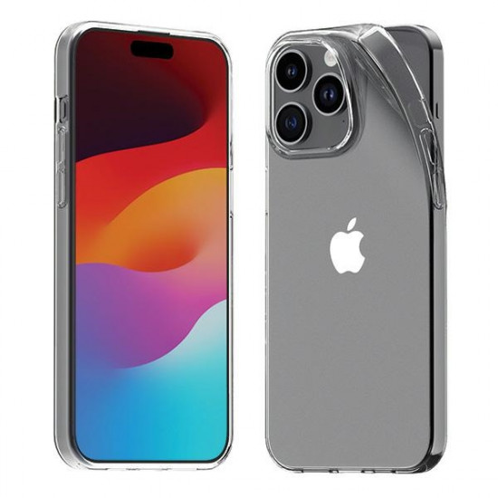 Araree iPhone 15 Pro Max A Fit Θήκη Σιλικόνης TPU - Διάφανη