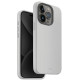 Uniq iPhone 15 Pro Lino Hue Magclick Θήκη Σιλικόνης με MagSafe - Chalk Grey
