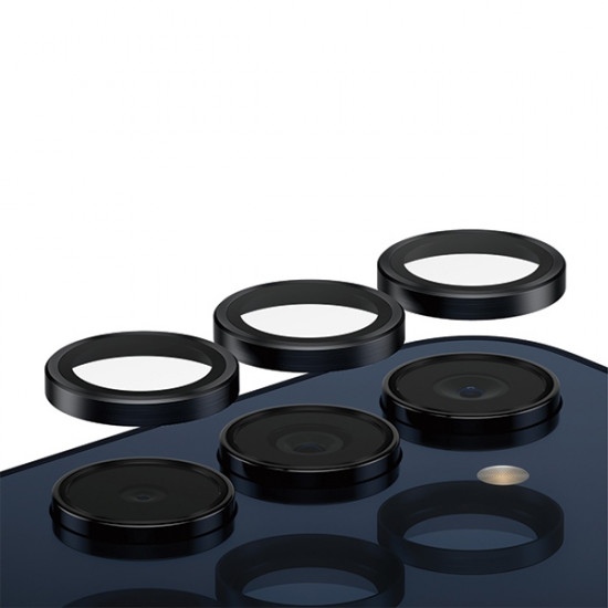 PanzerGlass Samsung Galaxy A35 5G Hoops Camera Lens Protector Αντιχαρακτικό Γυαλί για την Κάμερα - Black