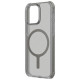 Uniq iPhone 15 Pro Max Combat Magclick Σκληρή Θήκη με Πλαίσιο Σιλικόνης και MagSafe - Grey / Frost Grey