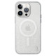 Uniq iPhone 15 Pro Max Coehl Lumino Σκληρή Θήκη με MagSafe - Silver / Sparkling Silver