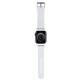 Karl Lagerfeld Λουράκι Apple Watch 2 / 3 / 4 / 5 / 6 / 7 / 8 / 9 / SE / ULTRA / ULTRA 2 - 42 / 44 / 45 / 49 mm 3D Rubber Choupette Head Λουράκι Σιλικόνης - White - KLAWLSLCNH